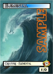 Elemental Token – Custom: Living Wave